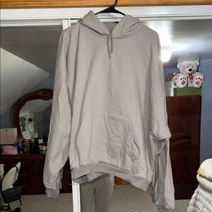Yeezy Gray Hoodie Sweater Size 2